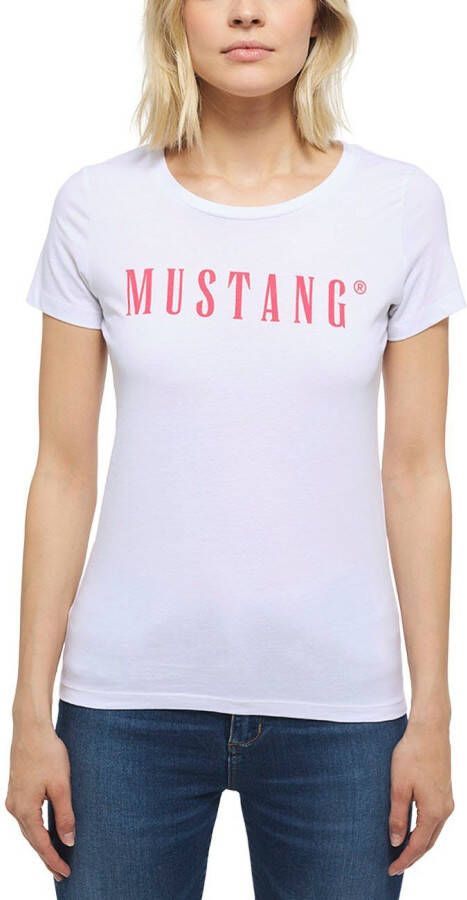Mustang T-shirt Style Alina C Logo Tee