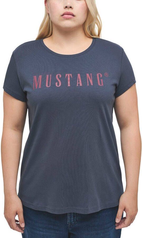 Mustang T-shirt Style Alina C Logo Tee