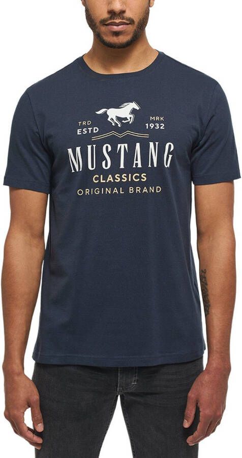 Mustang Shirt met korte mouwen