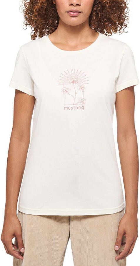 Mustang Shirt met korte mouwen Style Alexia C Print