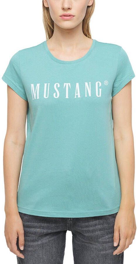 Mustang T-shirt Style Alina C Logo Tee