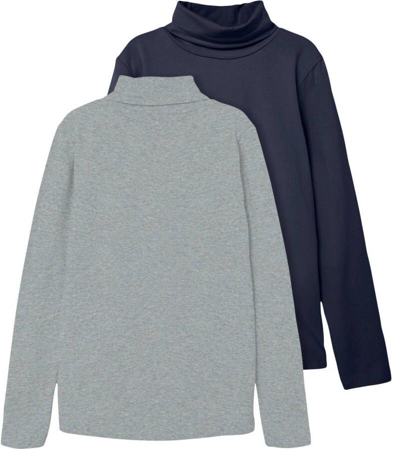 Name It Colshirt NKNVIGGO 2P LS SLIM ROLLNECK O NOOS (2-delig Set van 2)