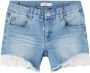 Name it KIDS regular fit jeans short NKFSALLI stonewashed Denim short Blauw Meisjes Stretchdenim 104 - Thumbnail 3