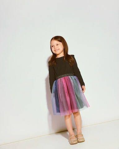 Name It Mini-jurk met tulen rok