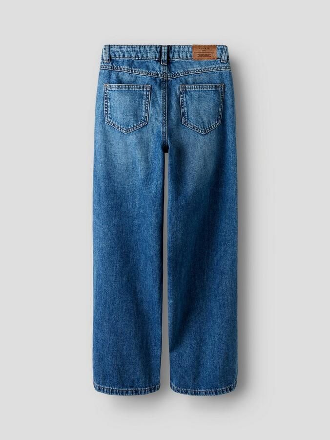 Name It 5-pocket jeans NKFROSE voor meisjes met destroyed-effect en hoge tailleband - Foto 7