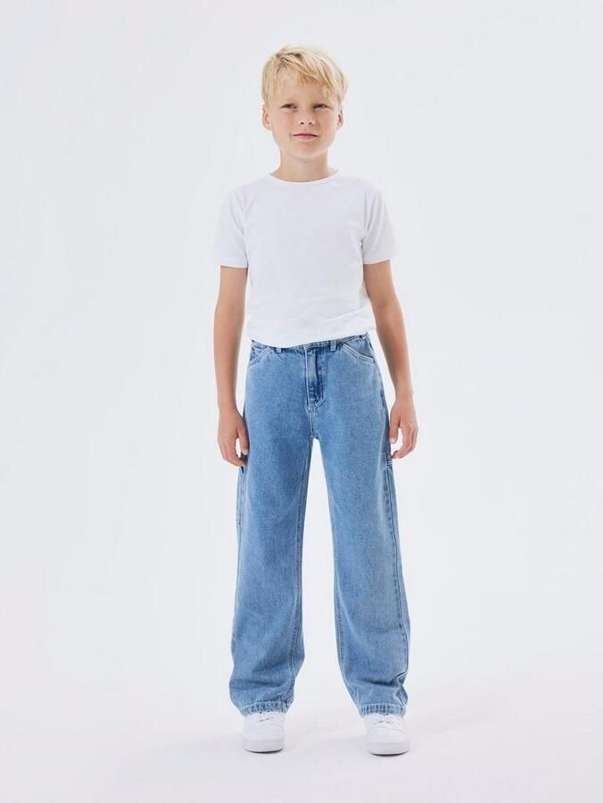 Name It 5-pocket jeans NKMRYAN voor jongens met rechte pijpen en 5-pocket-stijl - Foto 6
