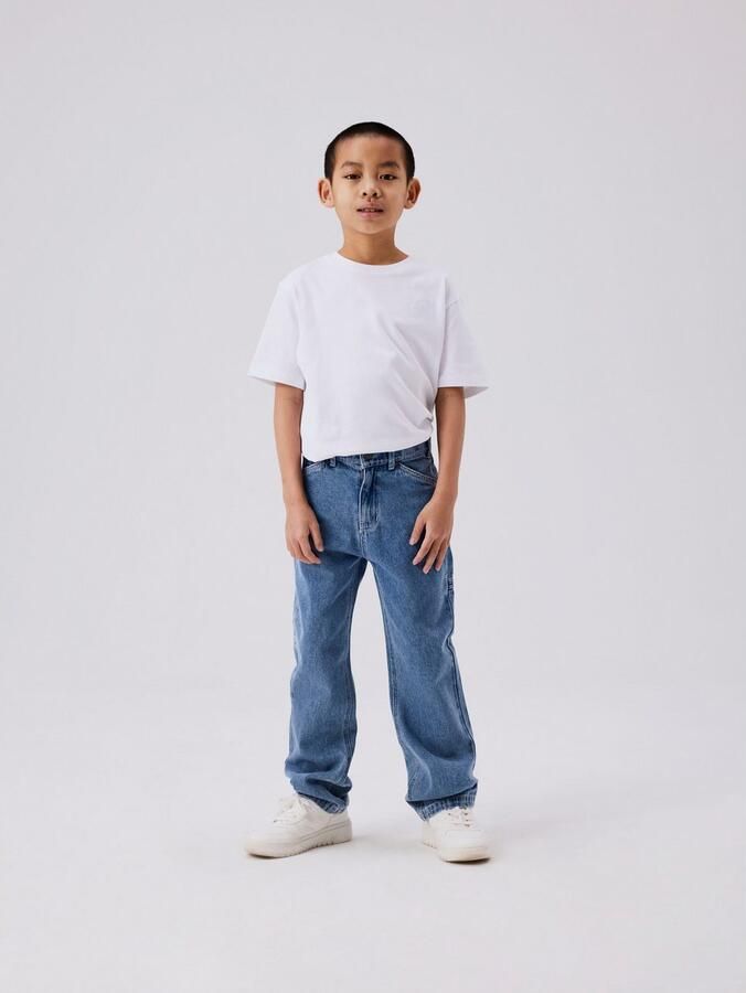 Name It 5-pocket jeans NKMRYAN voor jongens met rechte pijpen en 5-pocket-stijl - Foto 7