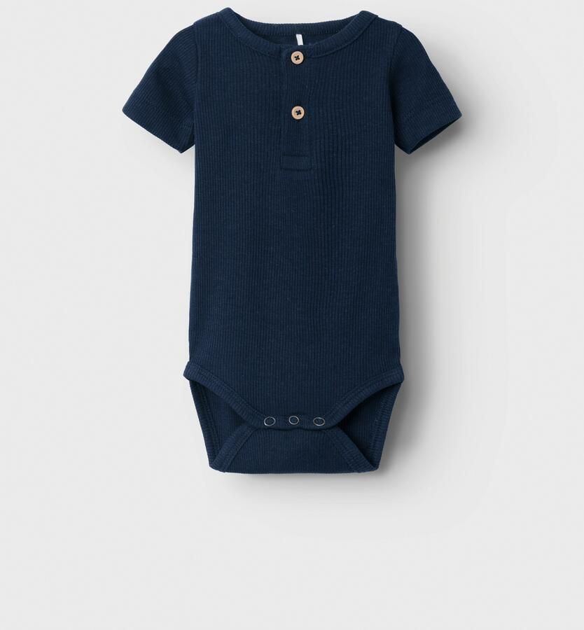 Name It Body met korte mouwen NBMKAB SS BODY NOOS Katoenmix korte mouw knoopdetails - Foto 1
