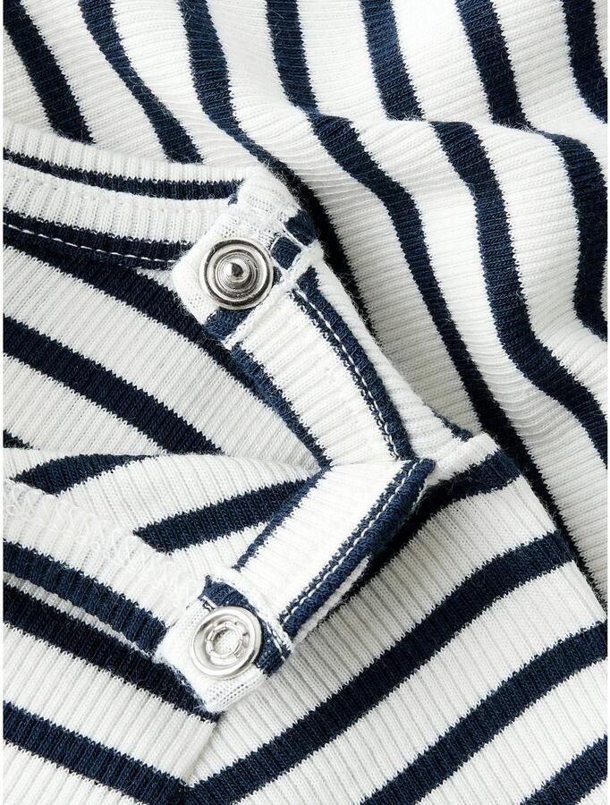 Name It Body met korte mouwen NBNBANI SS BODY NOOS Katoenmix jersey rib kwaliteit