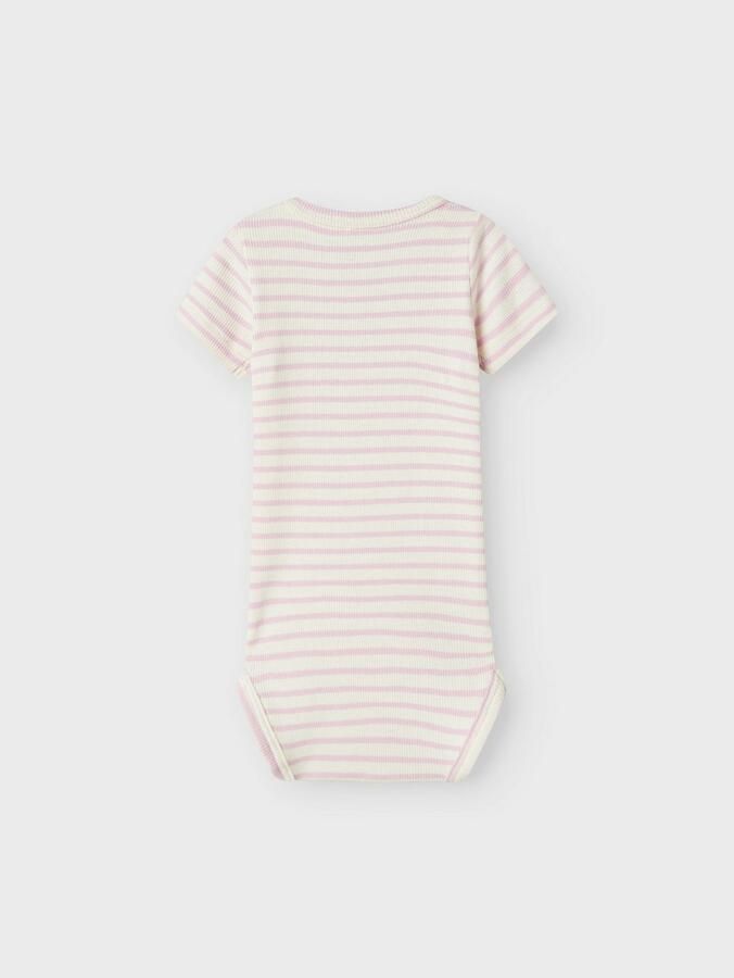 Name It Body met korte mouwen NBNBANI SS BODY NOOS Katoenmix jersey rib kwaliteit - Foto 3