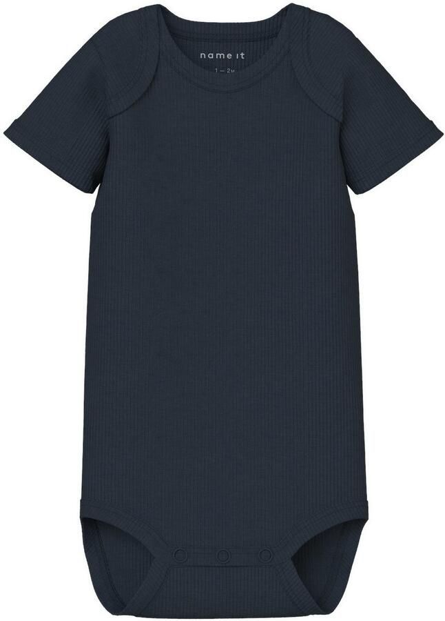 Name It Body met korte mouwen NBNBODY 3P SS SOLID RIB NOOS (set 3-delig) - Foto 2