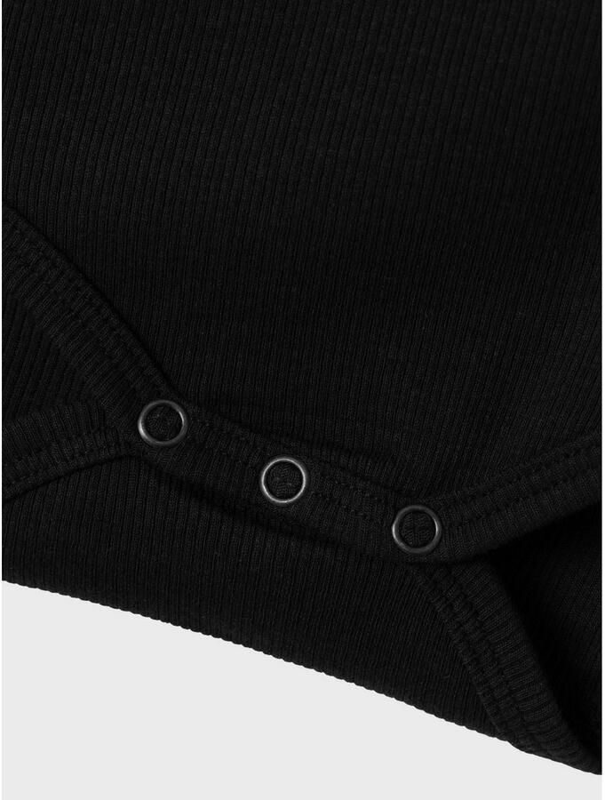 Name it BABY romper NBFKAB zwart Meisjes Katoen Ronde hals Effen 50 - Foto 2