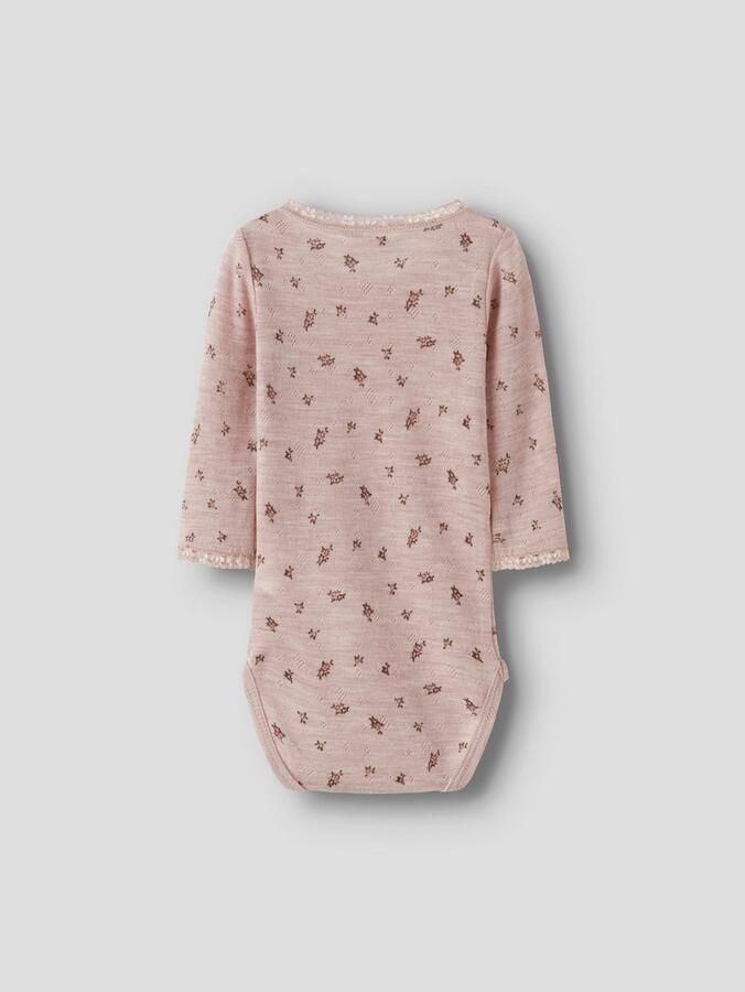 Name It Body met lange mouwen NBFWANG WOOL NEEDLE LS BODY NOOS - Foto 2
