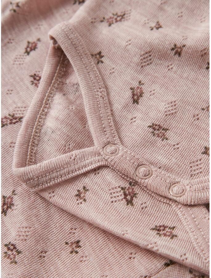 Name It Body met lange mouwen NBFWANG WOOL NEEDLE LS BODY NOOS