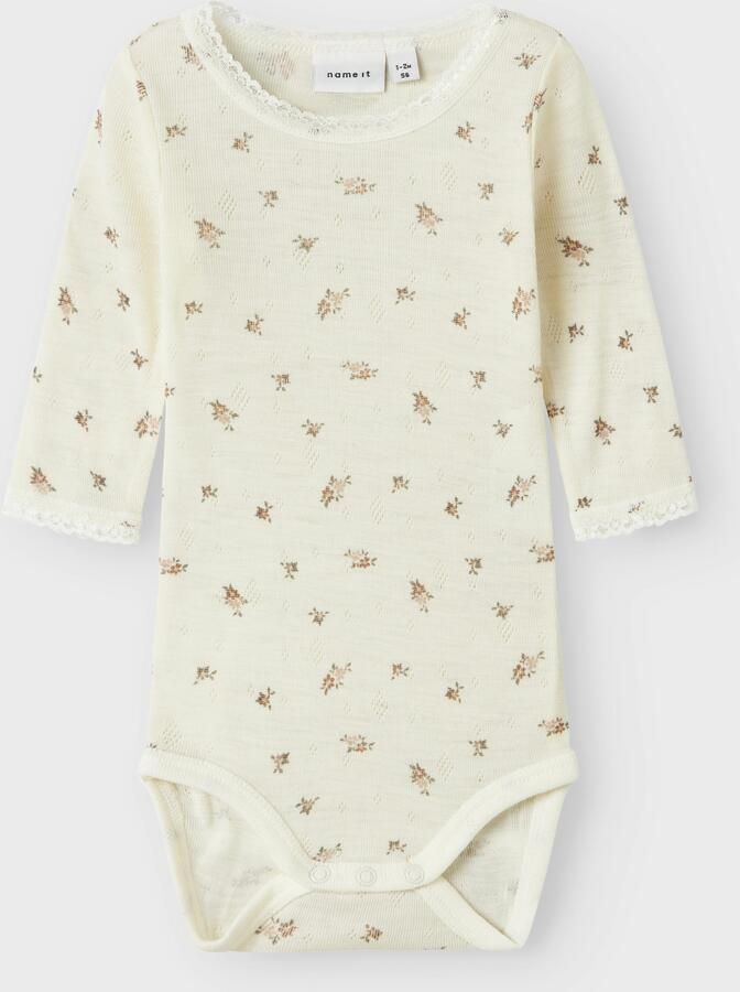 Name It Body met lange mouwen NBFWANG WOOL NEEDLE LS BODY NOOS - Foto 3