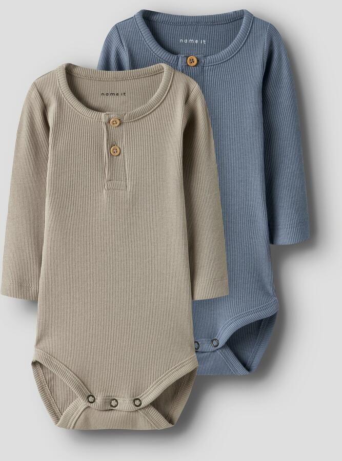 Name It Body met lange mouwen NBMKAB 2P LS BODY NOOS (set 2-delig) - Foto 2