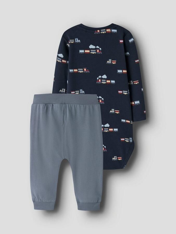 Name It Body met lange mouwen NBMVROELS LS BODY SET W SCARF (set 3-delig) - Foto 3