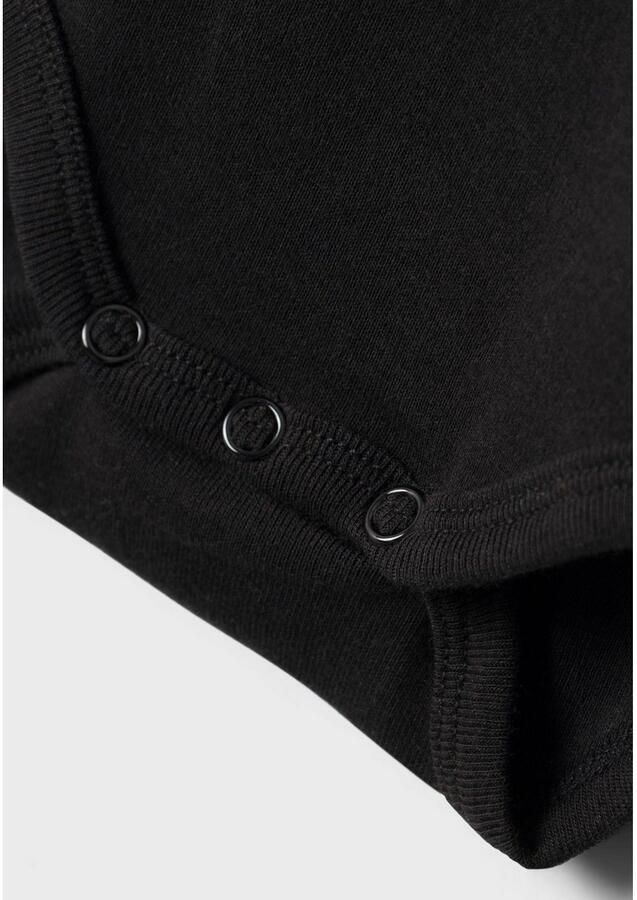 Name it BABY romper NBNBODY set van 2 zwart Stretchkatoen Ronde hals 50 - Foto 2