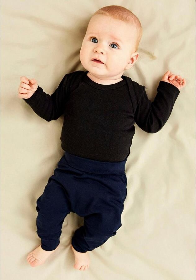 Name it BABY romper NBNBODY set van 2 zwart Stretchkatoen Ronde hals 50 - Foto 3