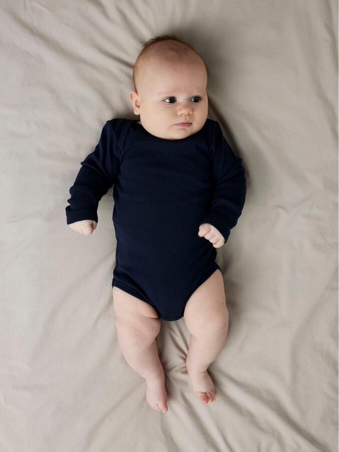Name It Body met lange mouwen NBNBODY voor meisjes en jongens met ribstructuur en comfort (set 5-delig) - Foto 7