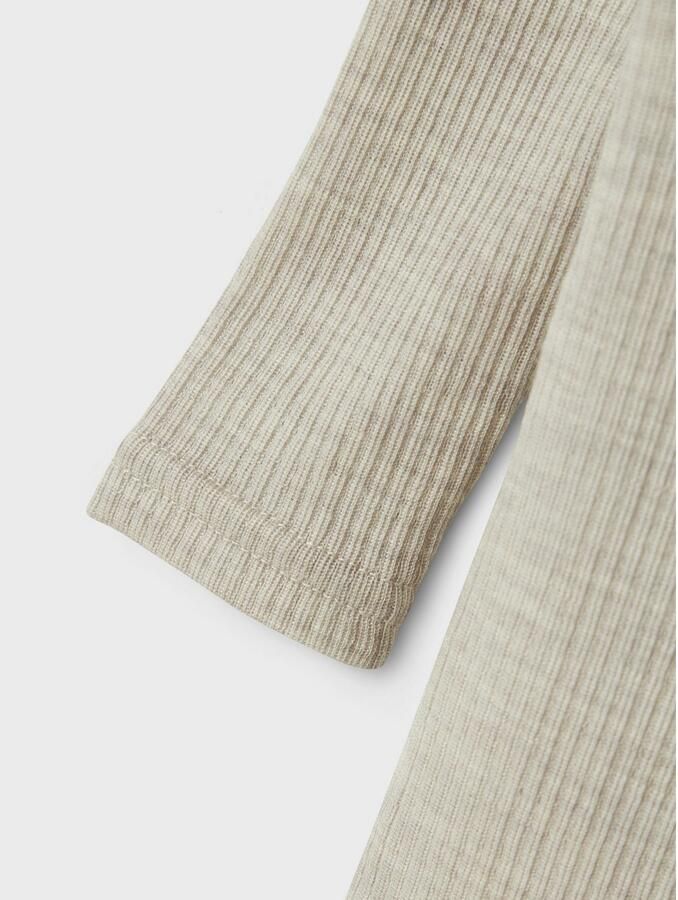 Name It Body met lange mouwen NBNWAX WOOL RIB LS BODY NOOS