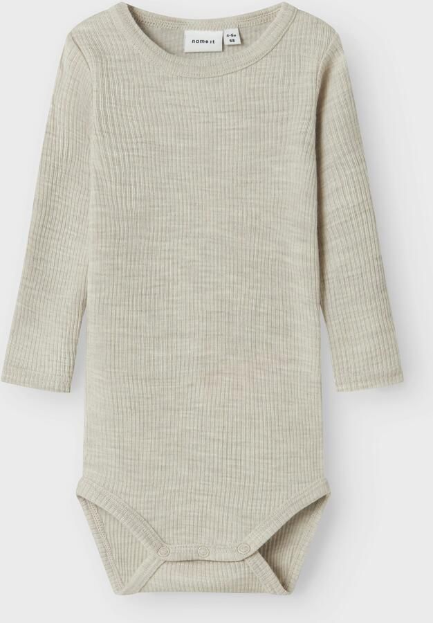 Name It Body met lange mouwen NBNWAX WOOL RIB LS BODY NOOS - Foto 4