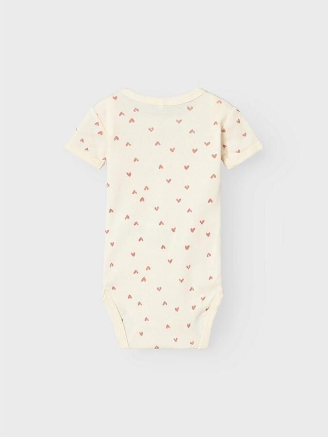 Name It Body NBFBODY voor meisjes met hartjesprint en zacht katoen (set 2-delig) - Foto 3