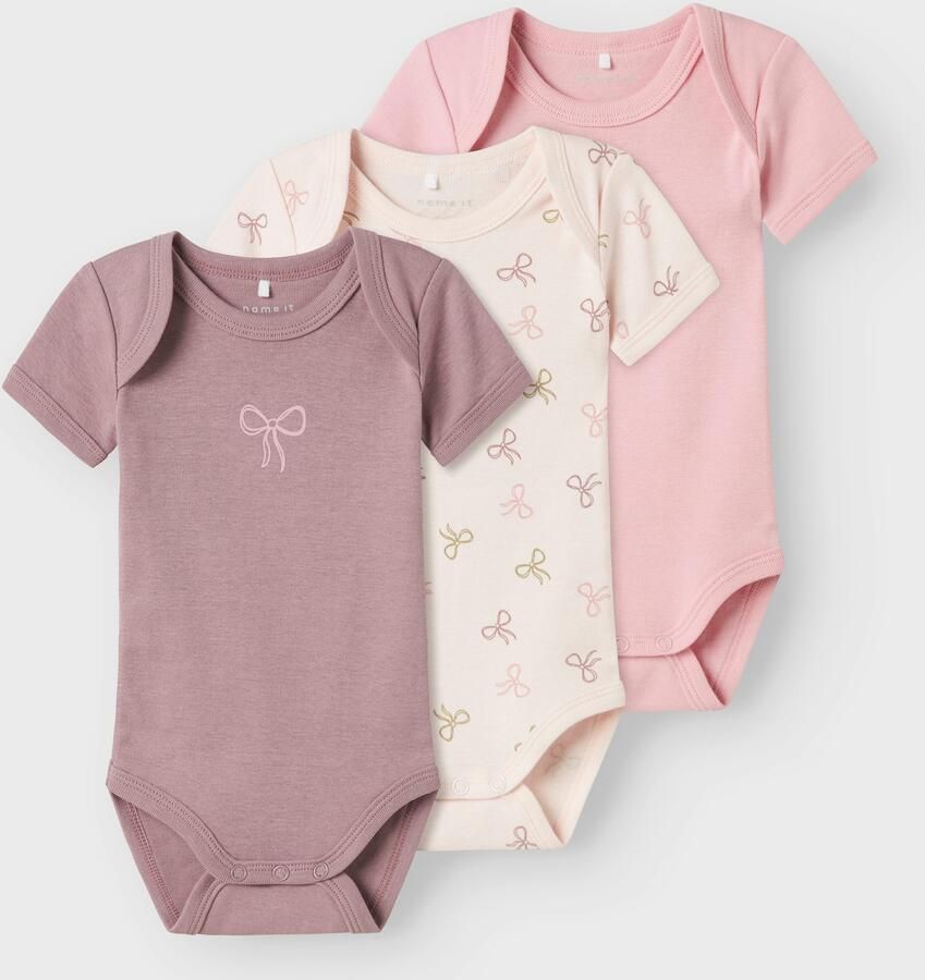 Name It Body NBFBODY voor meisjes met schattige print en aangenaam draagcomfort (set 3-delig)