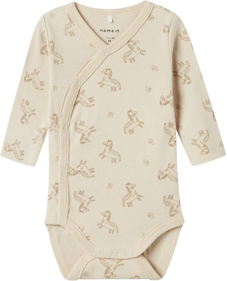 Name It Body NBNBODY 2P LS WRAP RAINY DAY ZEBRA NOOS (set 2-delig) - Foto 2