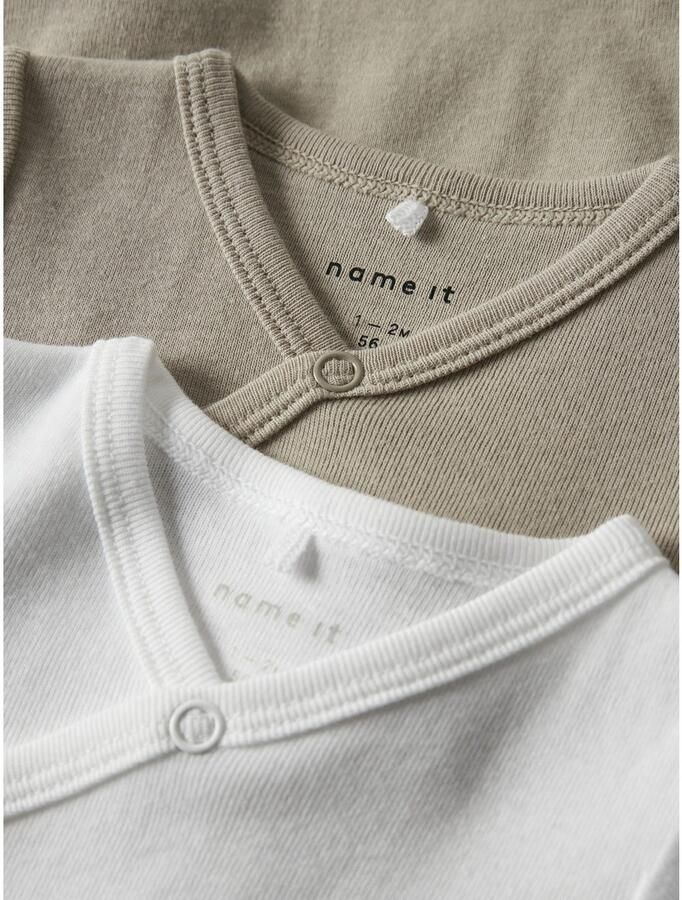 Name It Body NBNBODY 2P LS WRAP SOLID NOOS (set 2-delig) - Foto 4