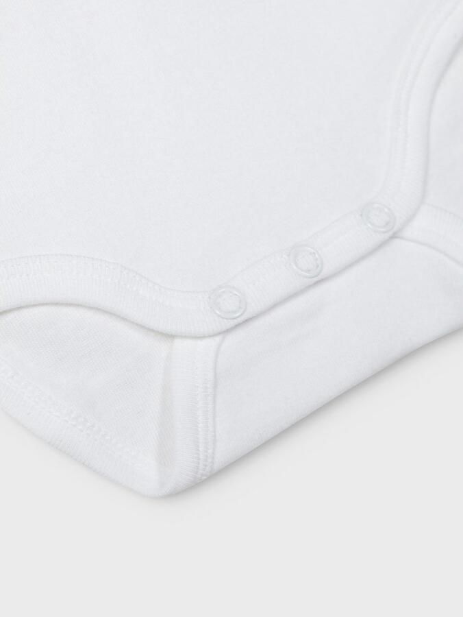 Name It Body NBNBODY 3P SS SOLID WHITE 4 NOOS (set 3-delig) - Foto 2