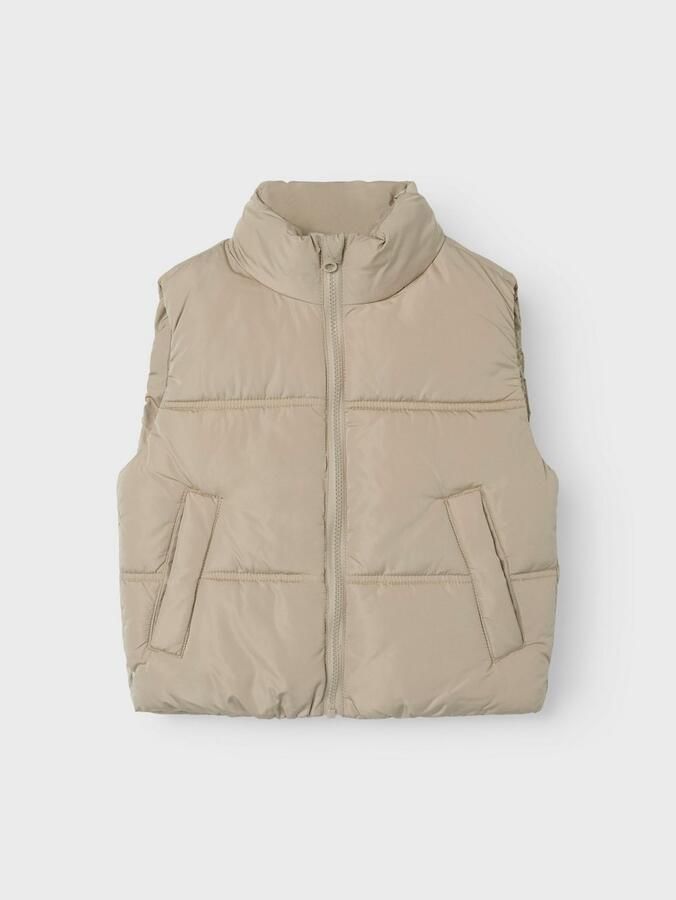 Name It Bodywarmer NKFMAKET voor meisjes met opstaande kraag en lichte vulling - Foto 3
