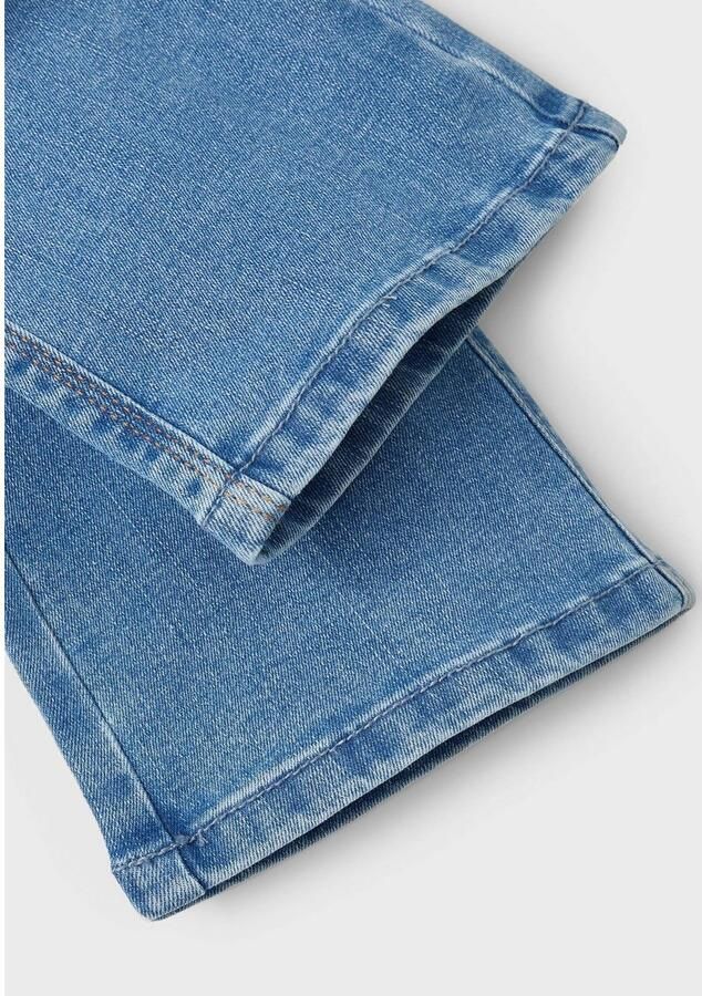 Name it KIDS bootcut fit jeans NKFPOLLY black denim Blauw Meisjes Stretchdenim 122 - Foto 3