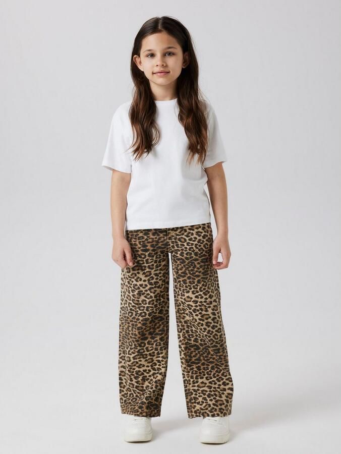 Name It Bootcutbroek NKFROSE WIDE TWI PANTS 4444-TD NOOS - Foto 7