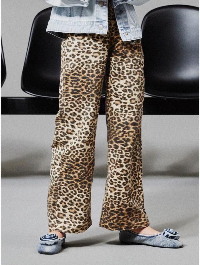 Name It Bootcutbroek NKFROSE WIDE TWI PANTS 4444-TD NOOS - Foto 5