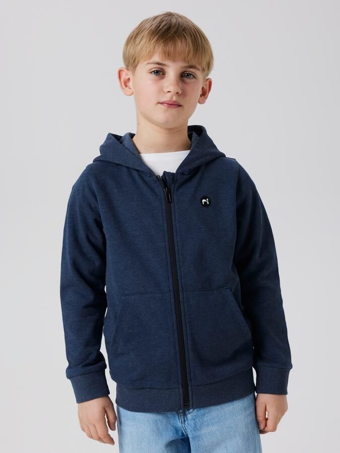 Name It Capuchonsweatvest NKMVIMO LS SWEAT CARD BRU NOOS - Foto 3