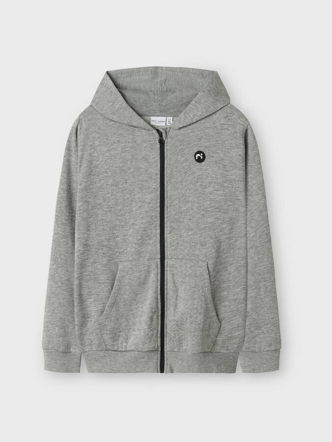 Name It Capuchonsweatvest NKMVIMO LS SWEAT CARD BRU NOOS - Foto 4