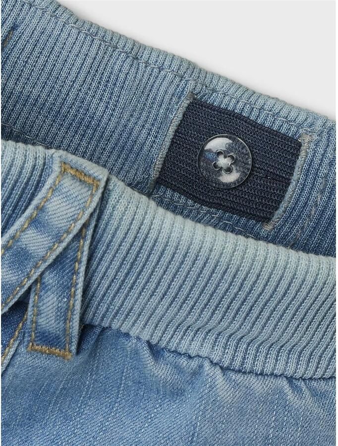 Name it MINI loose fit jeans NMMBEN medium blue denim Blauw Effen 104 - Foto 4