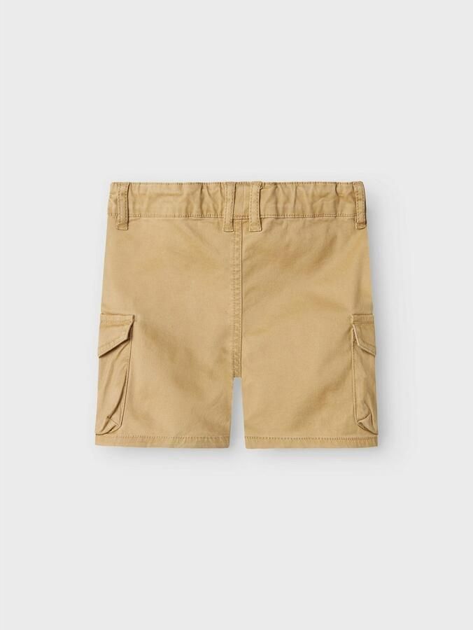 Name it MINI loose fit cargo short NMMBEN beige Korte broek Jongens Stretchkatoen 104 - Foto 4