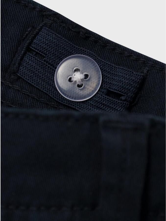 Name it KIDS regular fit chino short NKMSILAS donkerblauw Korte broek Stretchkatoen 116 - Foto 5
