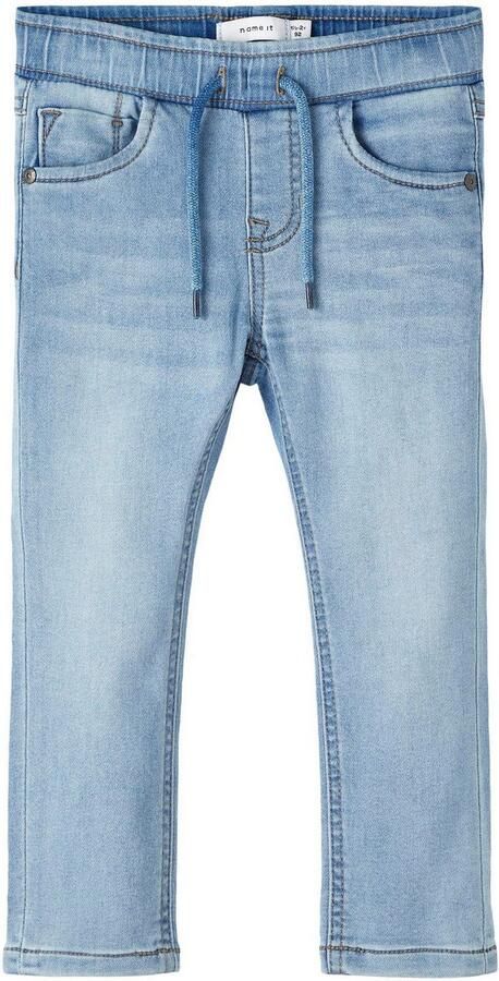 Name it MINI slim fit jeans NMMRYAN light blue denim Blauw Jongens Jog denim 104 - Foto 7