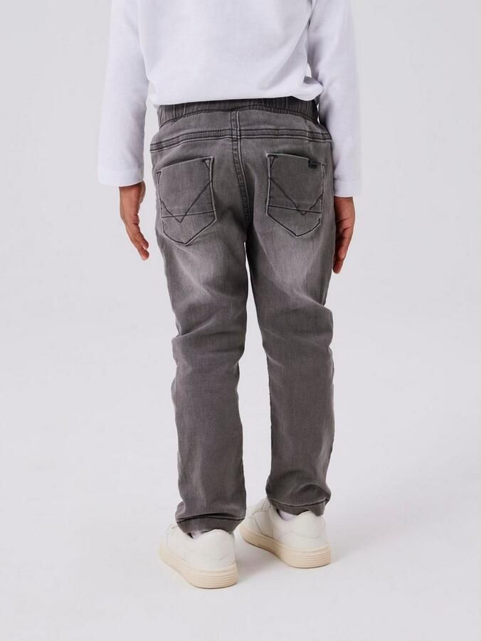 Name it MINI slim fit jeans NMMRYAN medium grey denim Grijs Jongens Jog denim 104 - Foto 4
