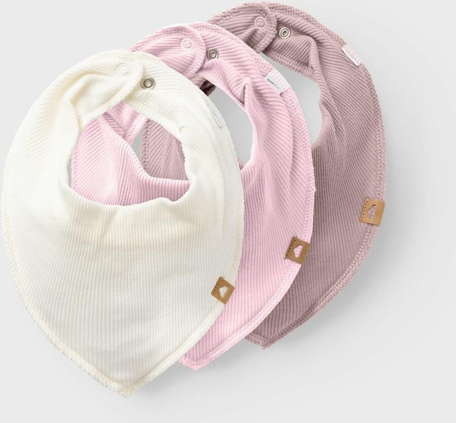 Name It Driehoekig sjaaltje NBNYVETTI 3P SCARF BIB NOOS (set 3 stuks)