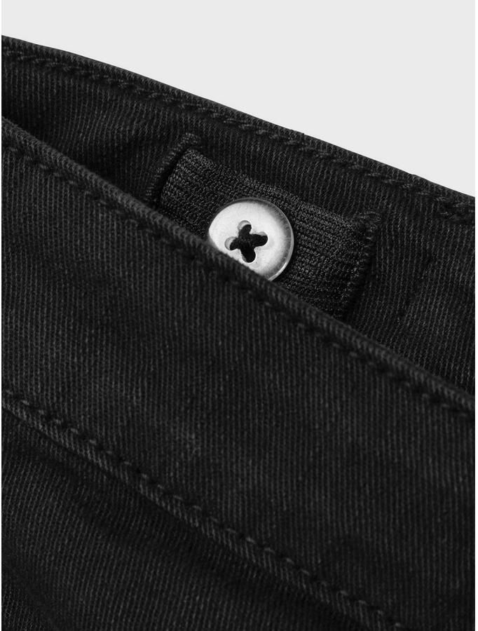 Name It Five-pocketsbroek NKFROSE WIDE TWI PANT 1115-TP NOOS Katoenmix regular fit verstelbare band - Foto 2