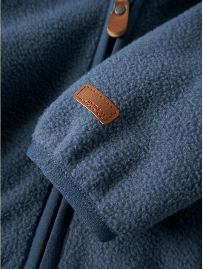 Name It Fleecejack met capuchon NBNMEEKO FLEECE JACKET MELANGE - Foto 3