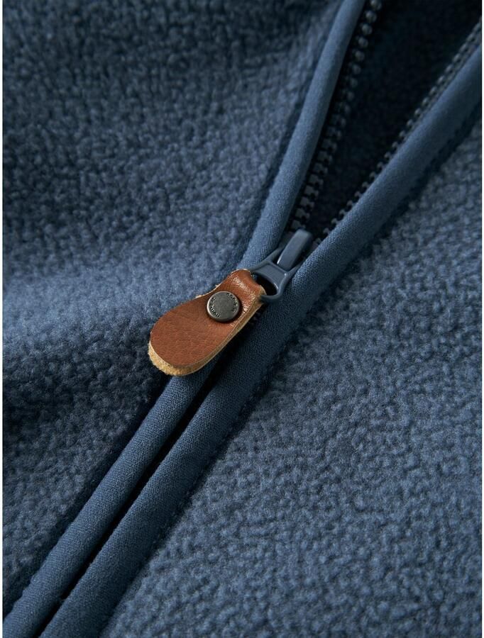 Name It Fleecejack met capuchon NBNMEEKO FLEECE JACKET MELANGE - Foto 2