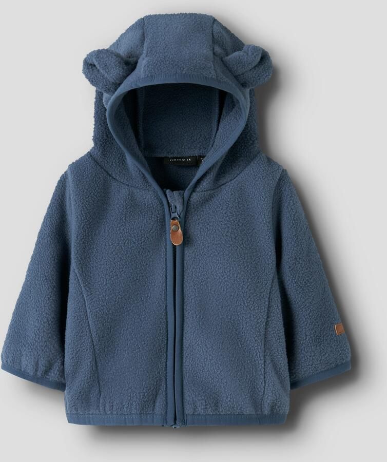 Name It Fleecejack met capuchon NBNMEEKO FLEECE JACKET MELANGE