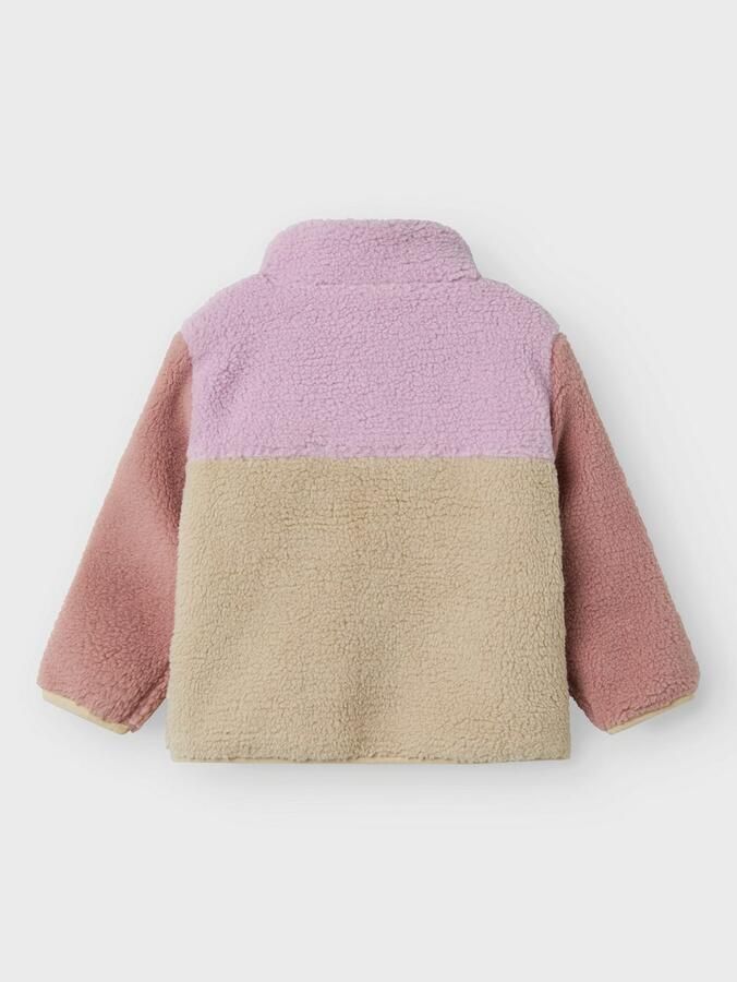 Name It Fleecejack NMFMONICA TEDDY JACKET BLOCK - Foto 3