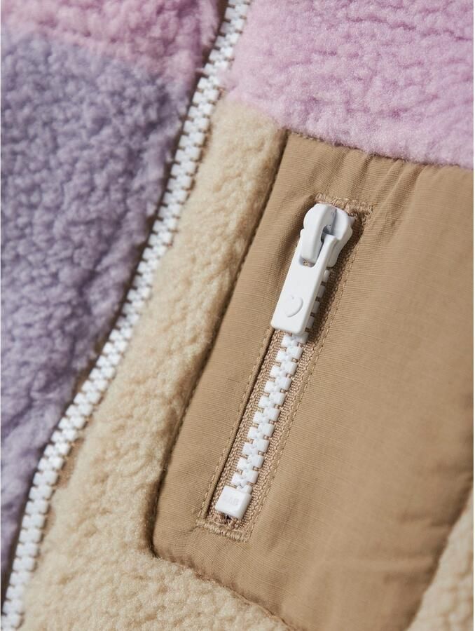 Name It Fleecejack NMFMONICA TEDDY JACKET BLOCK - Foto 2