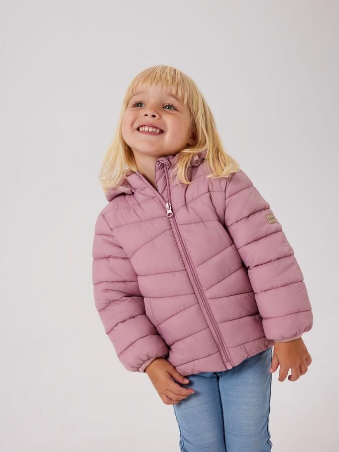 Name it Gewatteerd jack met capuchon model 'MARBLE' - Foto 6